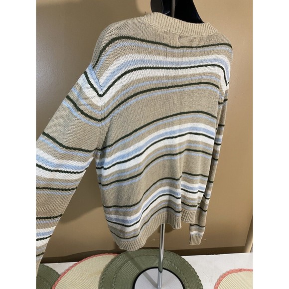 Vintage 90s American Eagle Outfitters Women’s  Button Up Sweater Size L - Picture 11 of 16